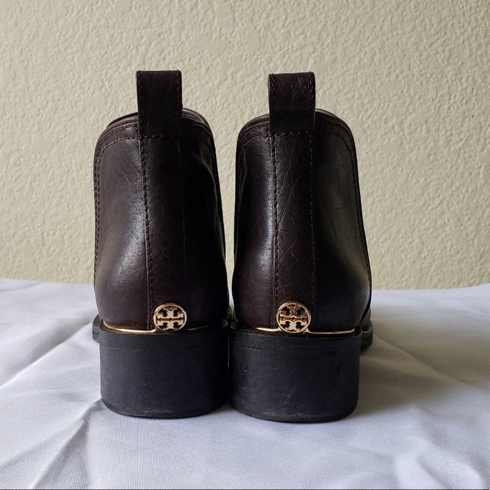 Tory Burch Griffith Bootie Dark Brown Size 8M
